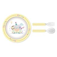 Tiny Tatty Teddy Baby's Bowl & Cutlery Set Extra Image 1 Preview